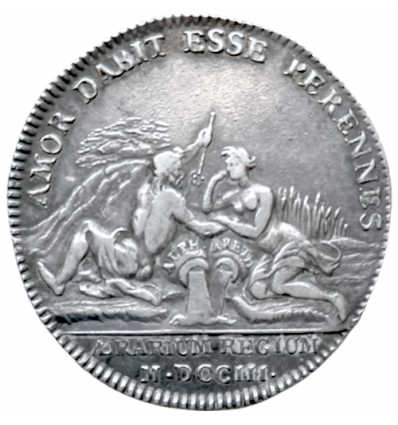 Jeton Louis XIV Trésor royal 1703