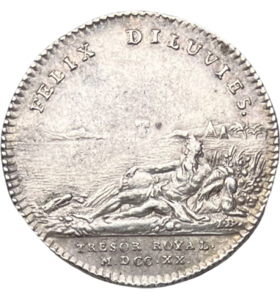Jeton Louis XV Trésor royal 1720