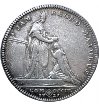 Jeton Louis XV Etats du Languedoc, sacre du roi 1723