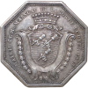 28 jetons argent XIX ème