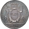 Jeton aux armes de J.B.F. de la Michodière, prévôt des marchands de Paris 1773
