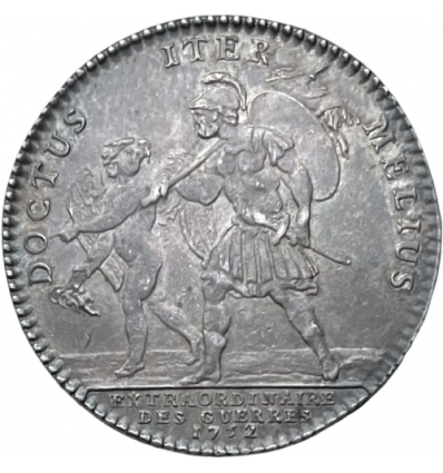 Jeton Louis XV extraordinaire des guerres 1752