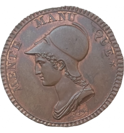 Jeton société des inventions et découvertes 1791