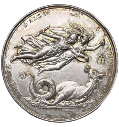 Algérie, prise d'Alger par le comte de Bourmont 1830