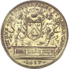 Noblesse d'IDF, jeton aux armes de Pierre Séguier, chancelier de France 1637