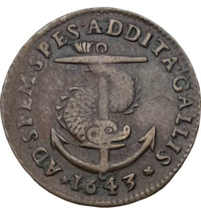 Dauphiné, jeton Louis XIII pour Louis Dauphin 1643