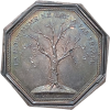 Normandie, Orient de Rouen, jeton Ardente Amitié s.d.