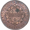 Jeton corporation des marchands brodeurs chasubliers 1704