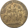Jeton Louis XIV bâtiments du roi 1704
