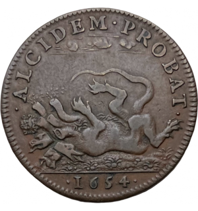 Jeton Louis XIV extraordinaire des guerres 1654