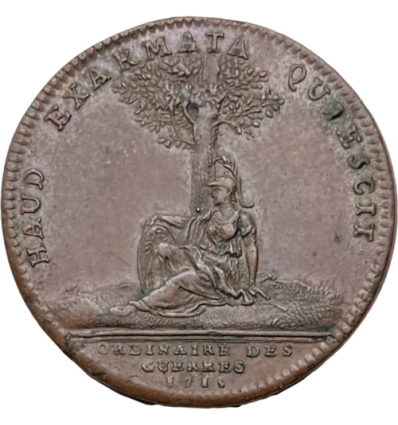 Jeton Louis XIV ordinaire des guerres 1715