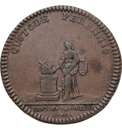 Jeton Louis XV parties casuelles 1736