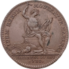 Jeton Louis XV bâtiments du roi 1738
