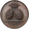 Médaille de mariage, E.L. Amelot de Chaillou et A.E.R. de Hallay-Coetquen 1866