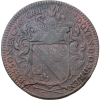 Suisses et Grisons, jeton aux armes de F. Besson, capitaine des gardes suisses 1665