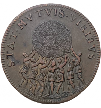 Jeton Louis XIV le corps des marchands réunis s.d.