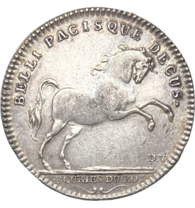 Jeton Louis XV Écuries de roi s.d.