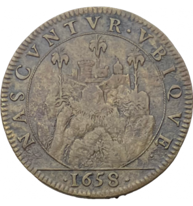 Jeton Louis XIV conseil du roi 1658