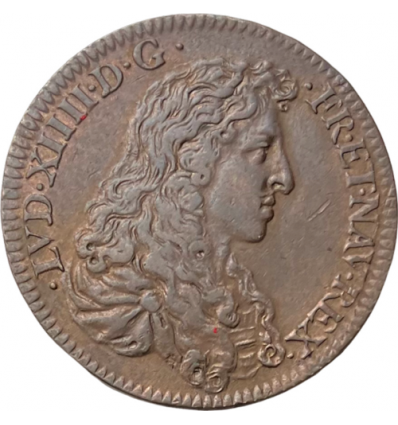 Jeton Louis XIV " Vincit Concordia Fratrum " s.d.