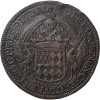 Noblesse IDF, jeton aux armes de Guillaume de Lamoignon, marquis de Basville 1663