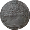 Noblesse IDF, jeton aux armes de Guillaume de Lamoignon, marquis de Basville 1663