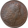 Jeton Louis XIV bâtiments du roi, travaux de l’aqueduc de Maintenon 1685