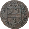 Franche Comté jeton aux armes de Jean-Claude Cabet, gouverneur de Besançon 1666