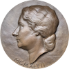 Portrait de femme par Maurice Delannoy 1957
