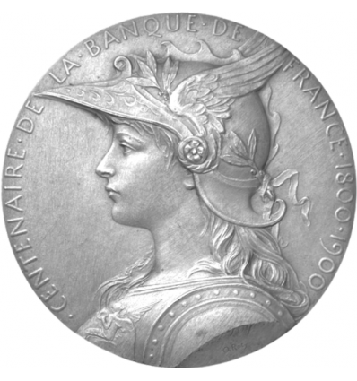Centenaire de la Banque de France par Roty 1900