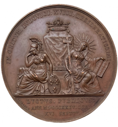 Charles X mort de Louis XVIII 1824