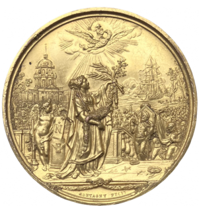 Napoléon I aux invalides par Pourrat frères s.d. ( 1844 )