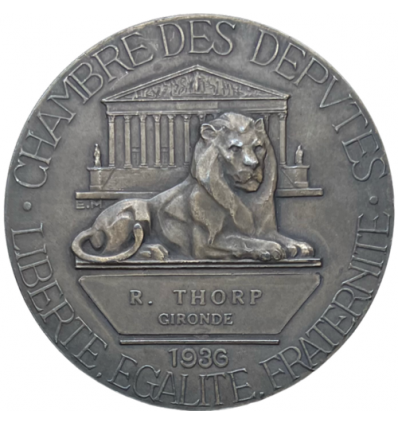 Chambre des députés par Émile Monnier 1936