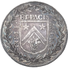 Jeton Michel Delavigne, doyen de médecine de la faculté de Paris 1643
