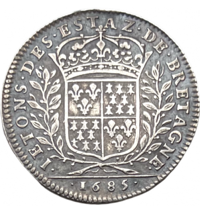 Jeton Louis XIV Etats de Dinan 1685