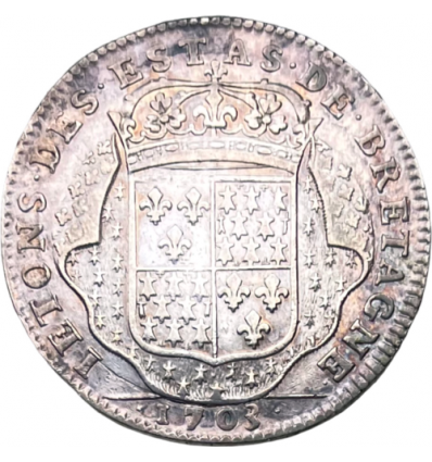 Jeton Louis XIV Etats de Vannes 1703