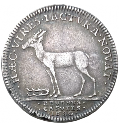 Jeton Louis XIV revenus casuels 1680