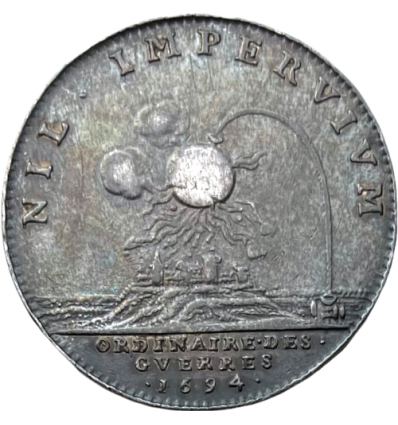 Jeton Louis XIV ordinaire des guerres 1694