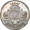 Bretagne, jeton aux armes de Richard de la Pervanchère, maire de Nantes 1787-1788