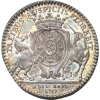Bretagne, jeton aux armes de Jean Baillon, maire de Rennes 1757