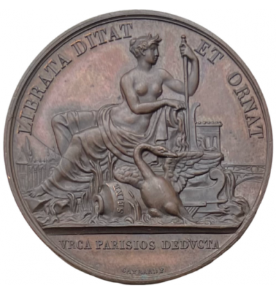 Jeton Compagnie des canaux de Paris 1818