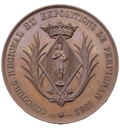 Napoléon III concours régional et exposition de Perpignan 1862