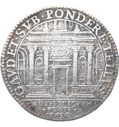 Jeton Louis XIII bâtiments du roi 1624
