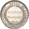Jeton Louis XVIII institut royal de France, Académie française s.d.