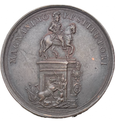 Portugal, statue équestre de Joseph I roi du Portugal à Lisbonne 1775