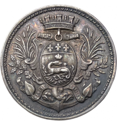 Jeton assurances anciens courtiers du Havre 1867