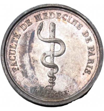 Premier Empire, jeton faculté de médecine de Paris 1809