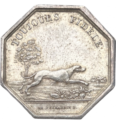 Jeton de mariage " Toujours Fidèle " s.d.