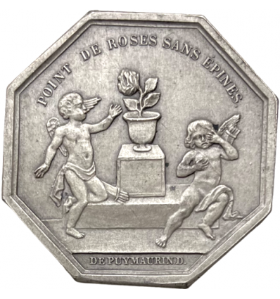 Jeton de mariage " Heur et Malheur " s.d.