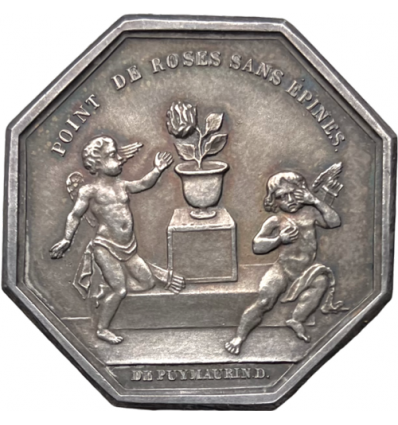 Jeton de mariage " Heur et Malheur " s.d.