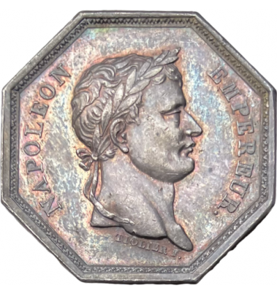 Jeton Napoléon I compagnie des salines de l'Est 1806